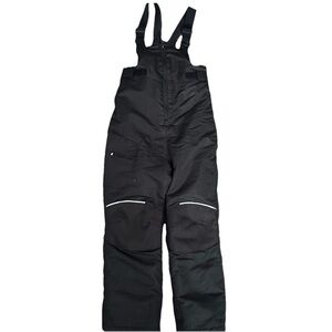 Swiss Tech Black Snowbib Youth Size Small (6/7)